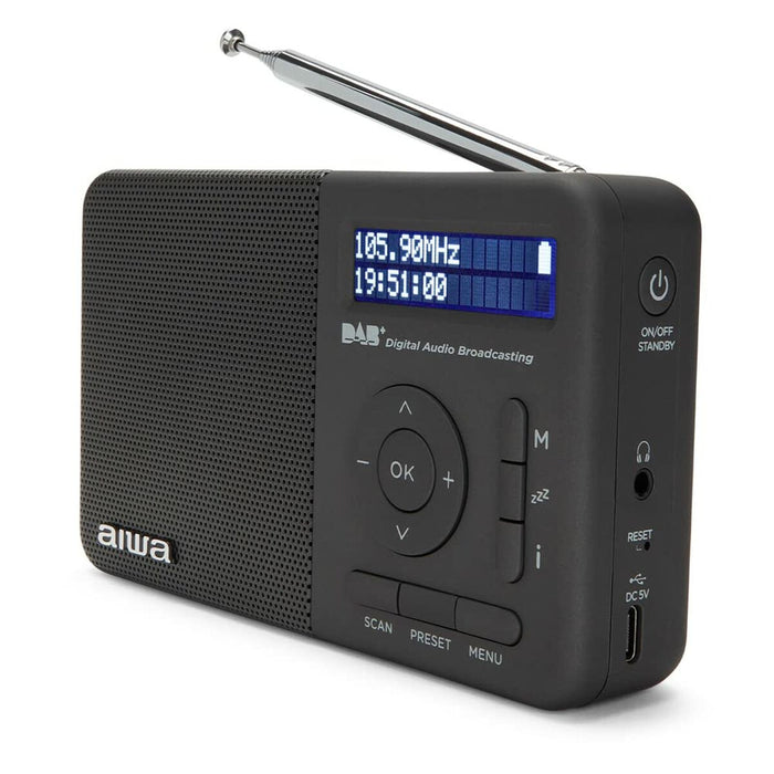 Radio Aiwa RD40DABBK Negru 2000 mAh