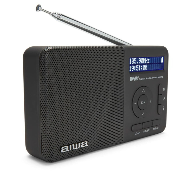 Radio Aiwa RD40DABBK Negru 2000 mAh