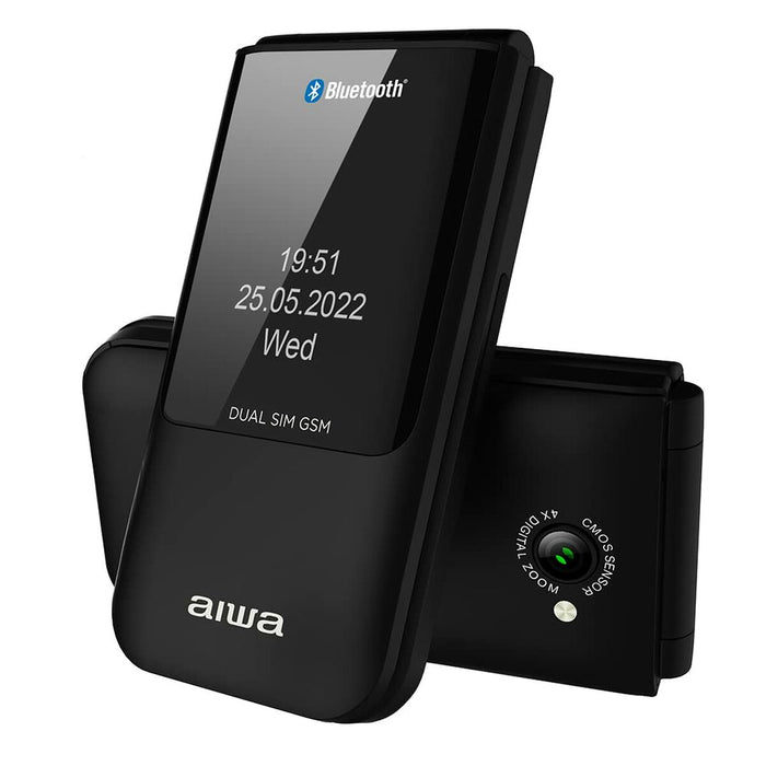 Telefon Mobil pentru Persoane Vârstnice Aiwa FP-24BK 2.4"