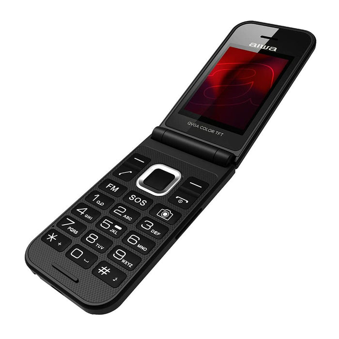 Telefon Mobil pentru Persoane Vârstnice Aiwa FP-24BK 2.4"