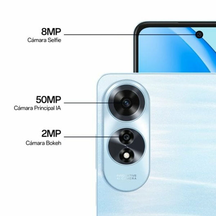Smartphone Oppo 6,7" Octa Core 8 GB RAM 256 GB Albastru