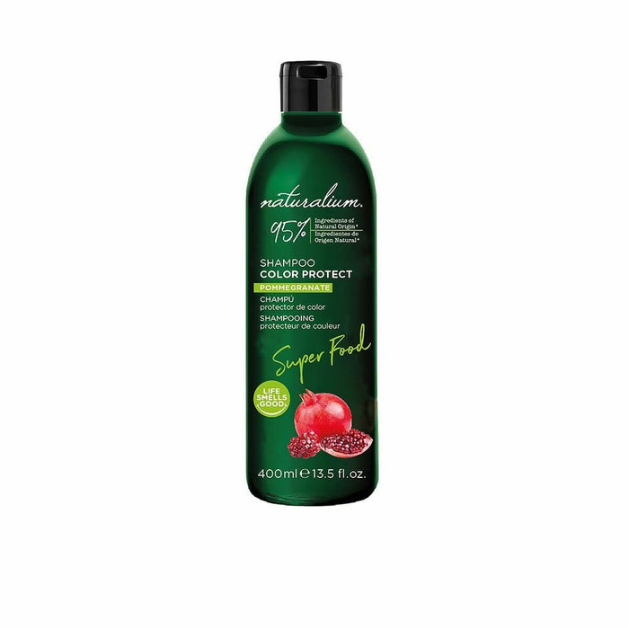 Șampon pentru Accentuarea Culorii Naturalium Super Food Rodie (400 ml)