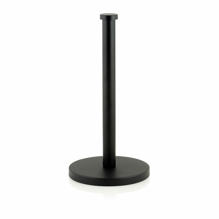 Suport pentru hârtie de bucătărie Andrea House CC70004 Metal Negru mat Ø 16 x 32 cm