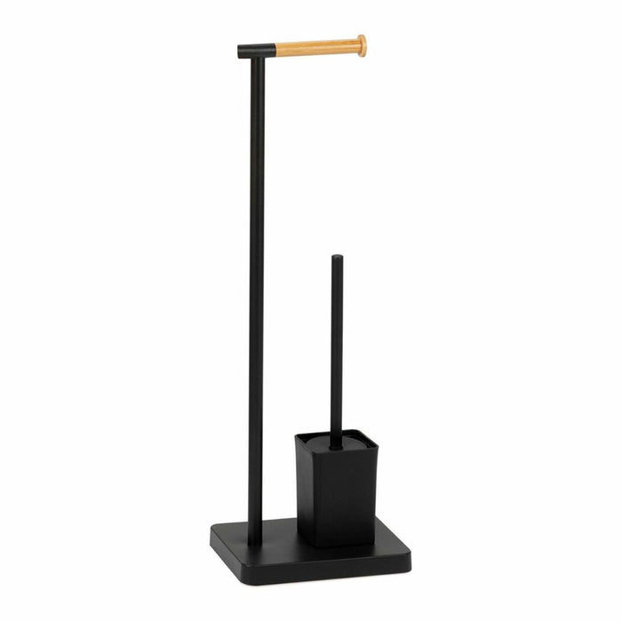 Suport pentru hârtie igienică cu suport pentru perie WC Andrea House ba72129 Metal