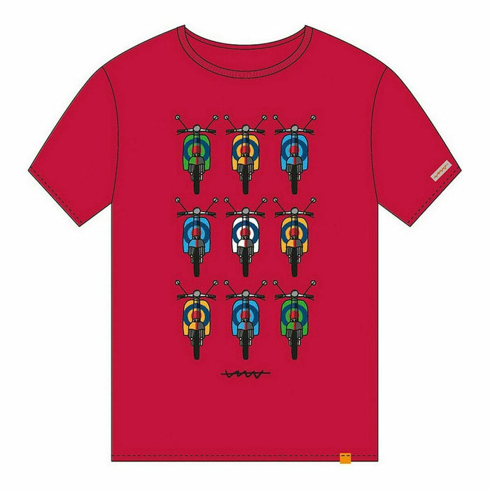Tricou cu Mânecă Scurtă Cállate la Boca   (2 Unități) Motocicletă