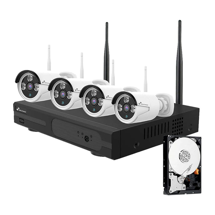 Cameră Video de Supraveghere Nivian NV-KIT830W-4CAM