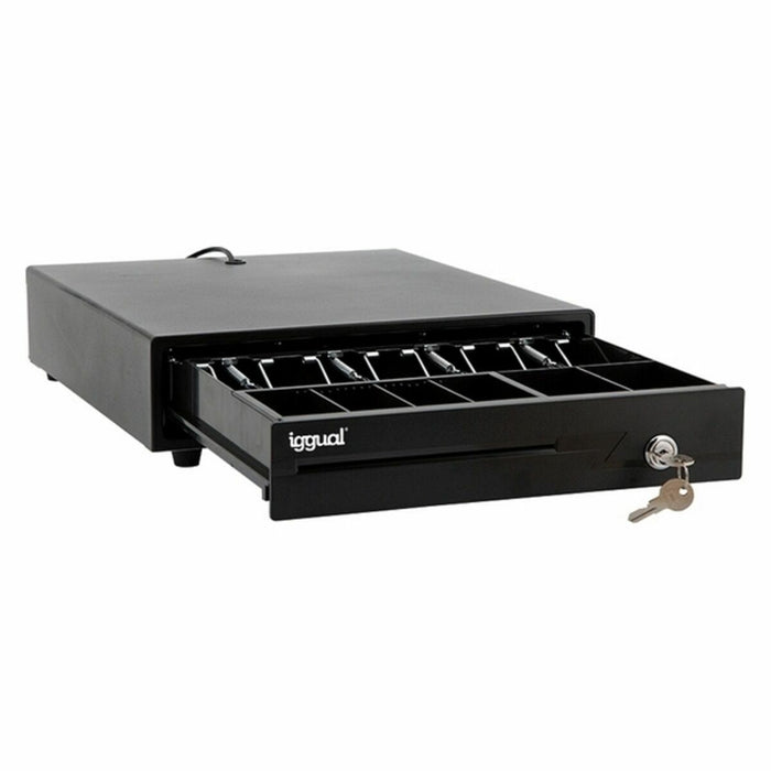 Sertar pentru Bani iggual IGG316368 Negru Multicolor