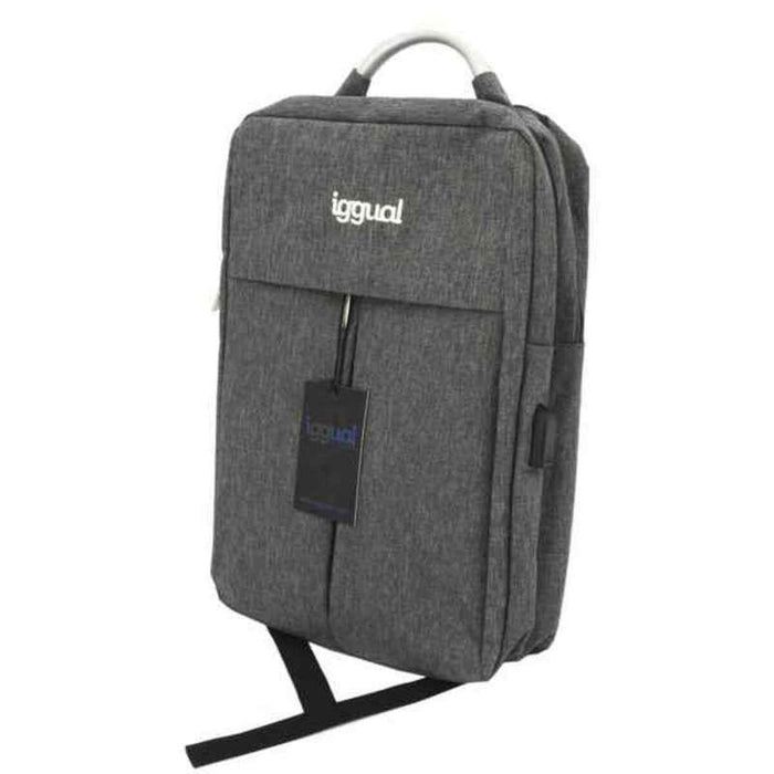 Rucsac pentru Laptop iggual IGG317044 Impermeabil Gri