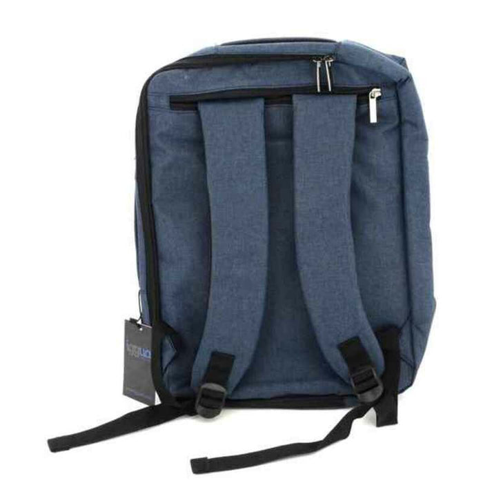 Rucsac pentru Laptop iggual IGG317051 Impermeabil Anti-furt Albastru