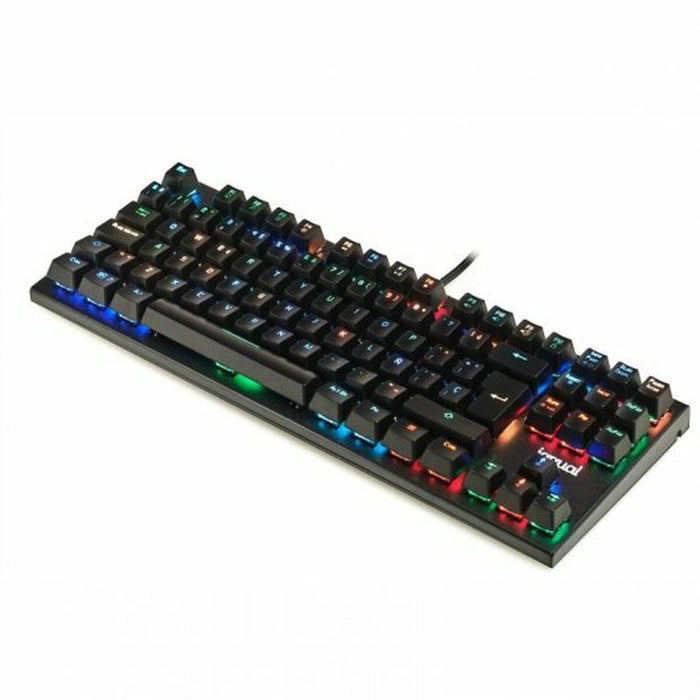 Tastatură iggual IGG317952 Negru Qwerty Spaniolă