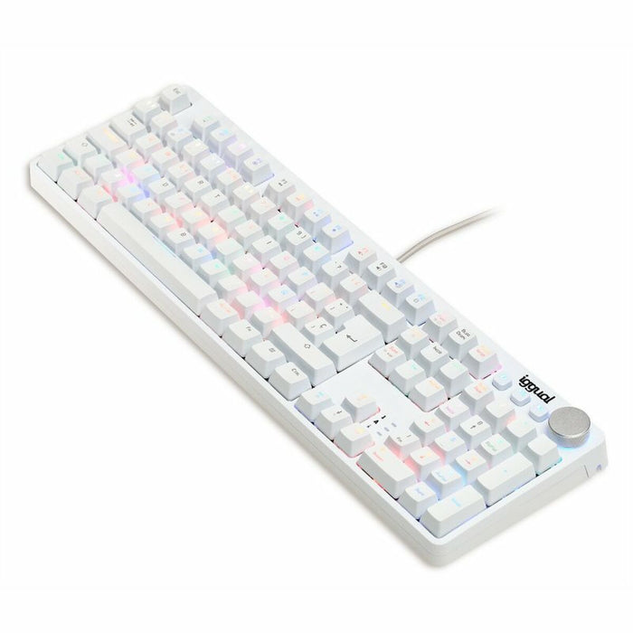 Tastatură iggual PEARL RGB