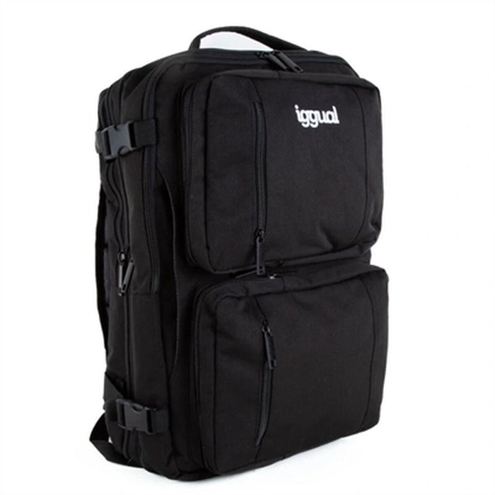 Servietă pentru Laptop iggual IGG318546 Negru 17"