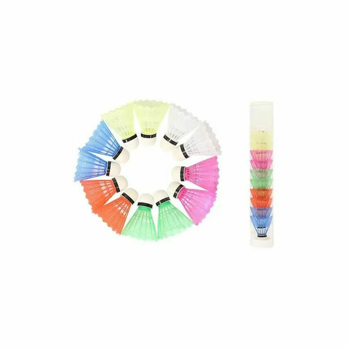 Fluturaș de Badminton Jim Sports 0006021 12 Unități Multicolor