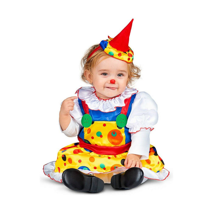 Costum Deghizare pentru Bebeluși My Other Me Femeie Clovn 1-2 ani (2 Piese)