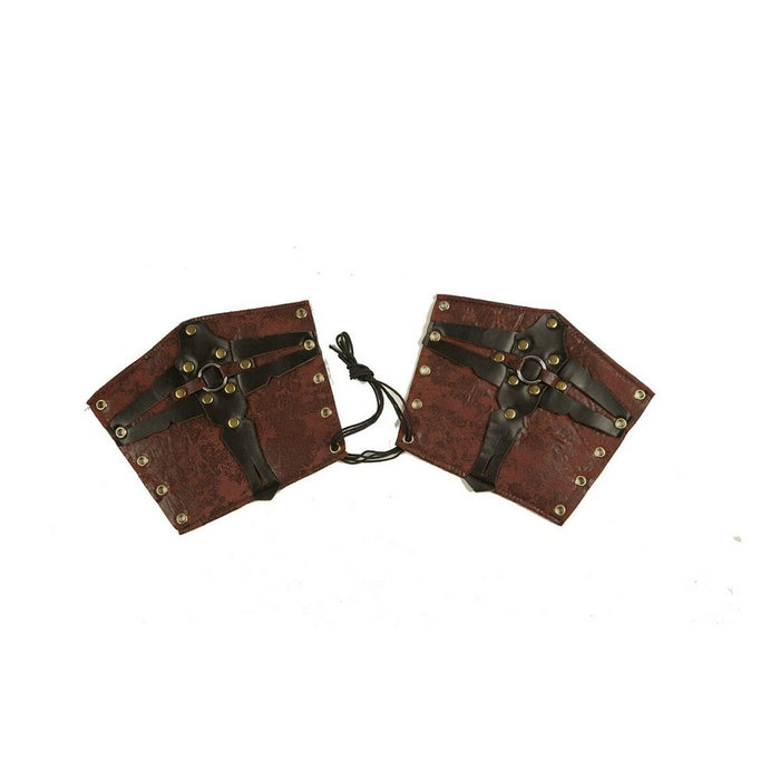 Accesorii pentru Costumație My Other Me Mărime unică Gladiator Suport pentru glezne Maro