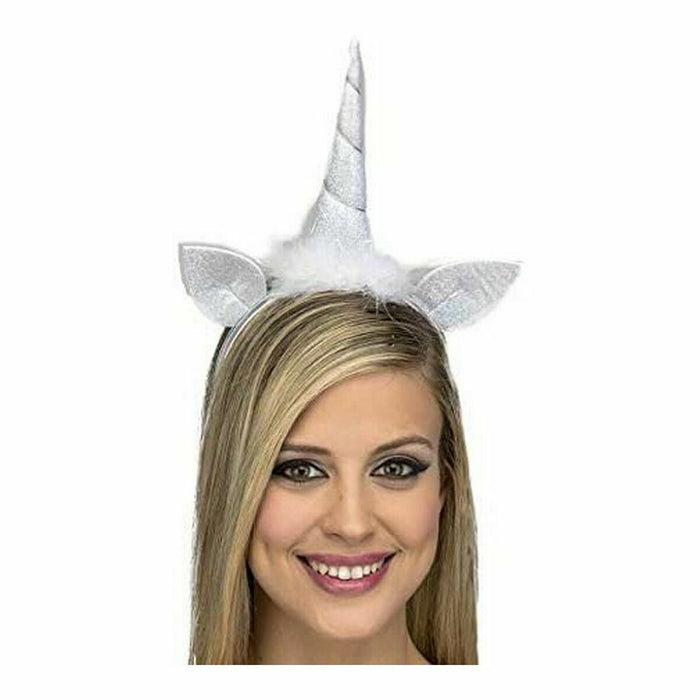 Diademă My Other Me Unicorn Alb
