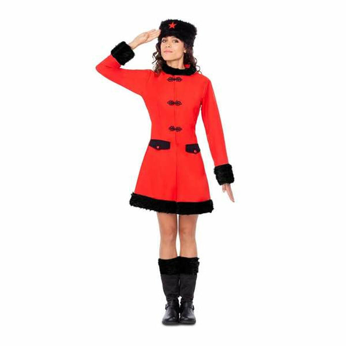 Costum Deghizare pentru Adulți My Other Me Rusă 3 Piese Roșu
