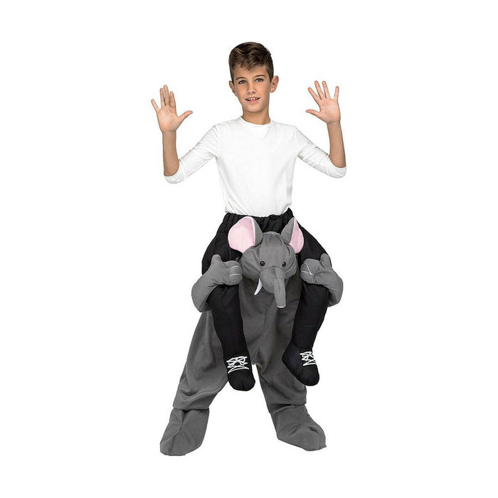 Costum Deghizare pentru Copii My Other Me Ride-On Elefant Gri Mărime unică