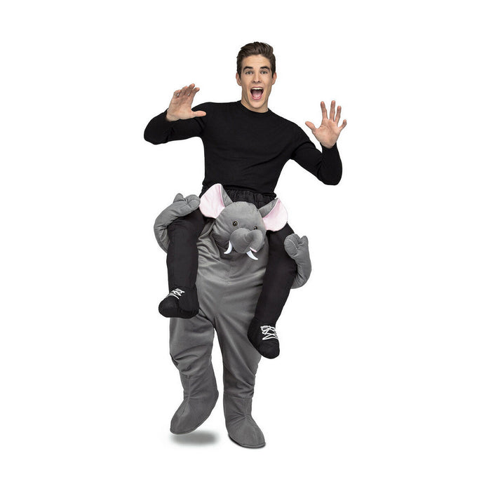 Costum Deghizare pentru Adulți My Other Me Ride-On Elefant Gri Mărime unică