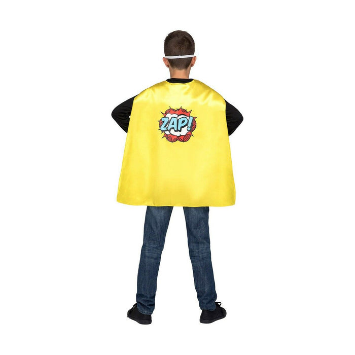Costum Deghizare pentru Copii My Other Me Verde Galben Supererou 3-6 ani (2 Piese)