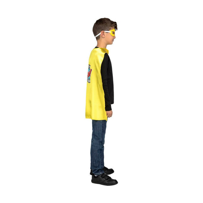 Costum Deghizare pentru Copii My Other Me Galben Supererou 3-6 ani (2 Piese)