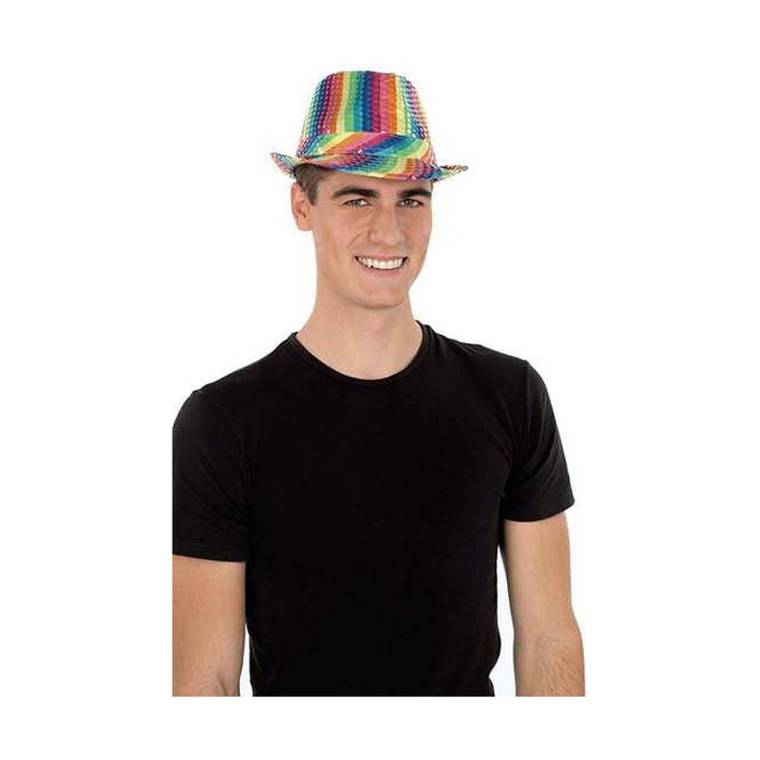 Pălărie My Other Me Rainbow Paiete