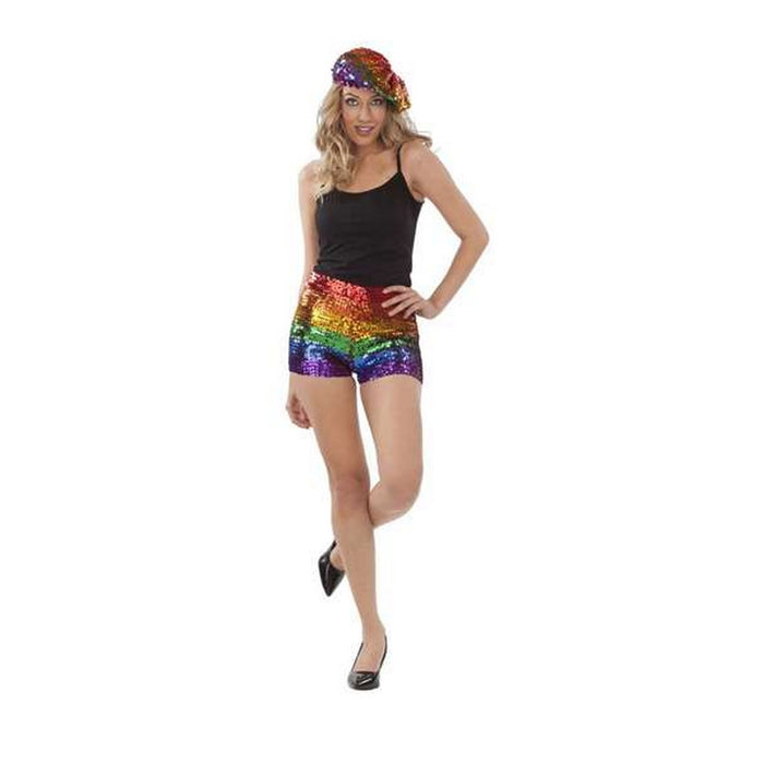 Costum Deghizare pentru Adulți My Other Me Shorts Rainbow Mărimea 40