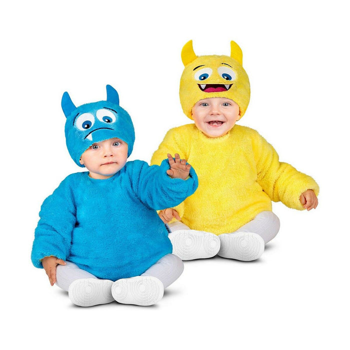 Costum Deghizare pentru Bebeluși My Other Me Reversibil/ă Monstru 6-12 Luni (2 Piese)