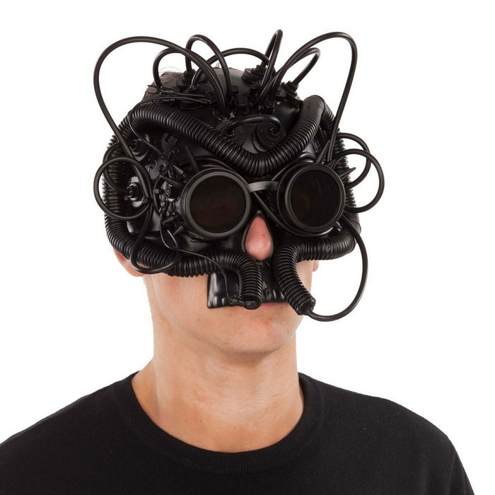 Mască My Other Me Negru Mărime unică Steampunk