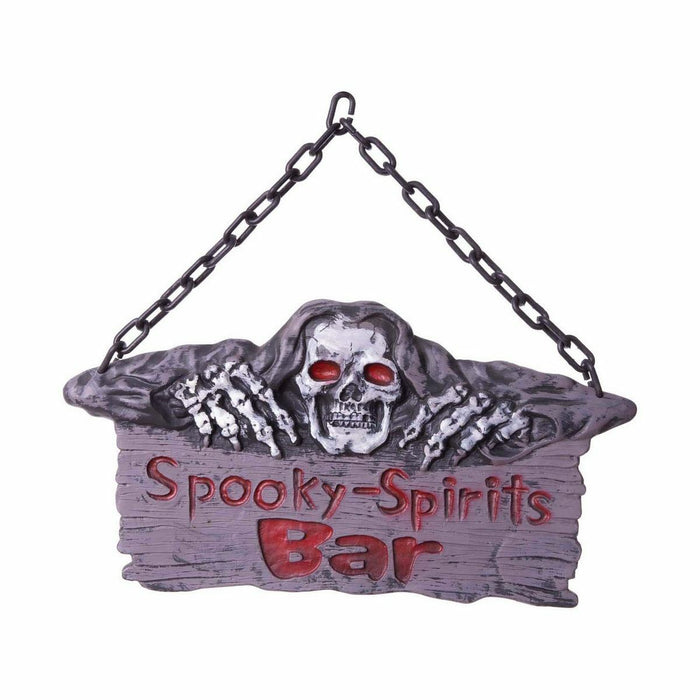 Decorațiune pentru Halloween My Other Me 37 x 1 x 46 cm Gri
