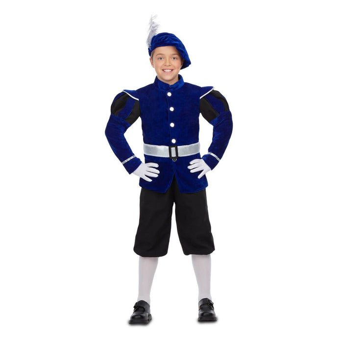 Costum Deghizare pentru Copii My Other Me Albastru Paj (4 Piese)