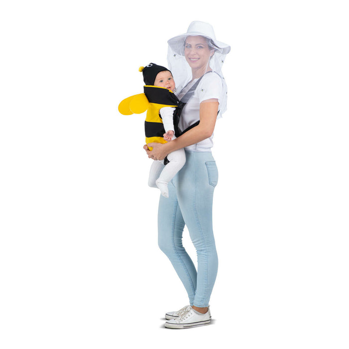 Costum Deghizare pentru Adulți My Other Me Nou-născut Albină Apicultor Galben Negru (3 Piese)