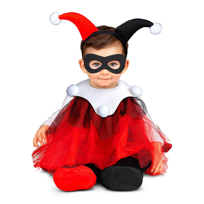 Costum Deghizare pentru Bebeluși My Other Me Arlechin Negru