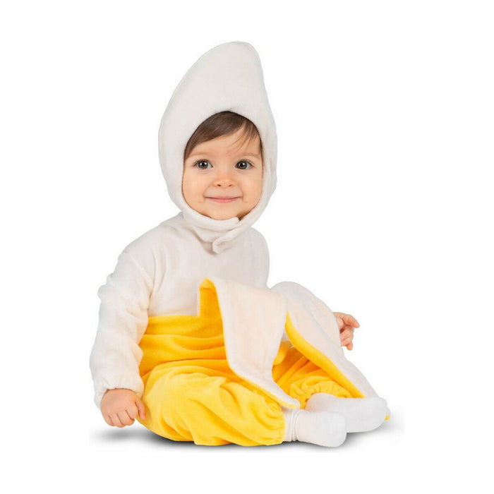 Costum Deghizare pentru Bebeluși My Other Me Galben Alb Banană 3 Piese
