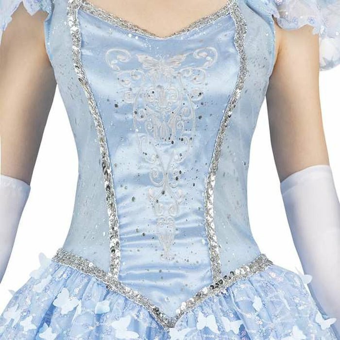 Costum Deghizare pentru Adulți My Other Me Albastru Prințesă 3 Piese