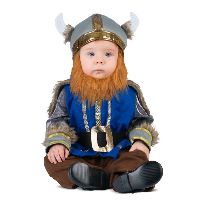Costum Deghizare pentru Bebeluși My Other Me Viking Albastru Maro