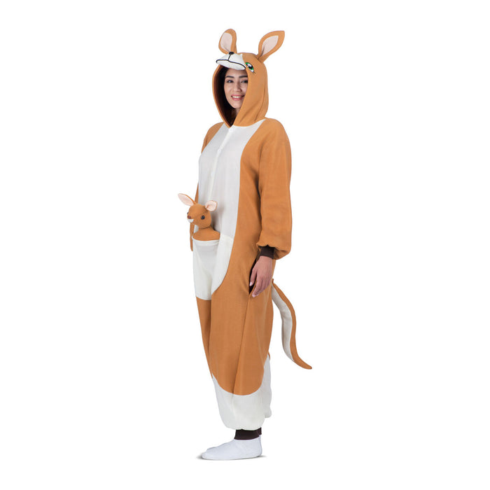Costum Deghizare pentru Adulți My Other Me Cangur Alb Maro