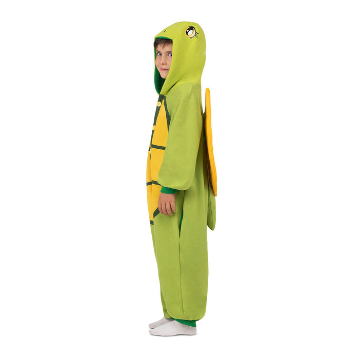 Costum Deghizare pentru Copii My Other Me Broască țestoasă Galben Verde Mărime unică (2 Piese)