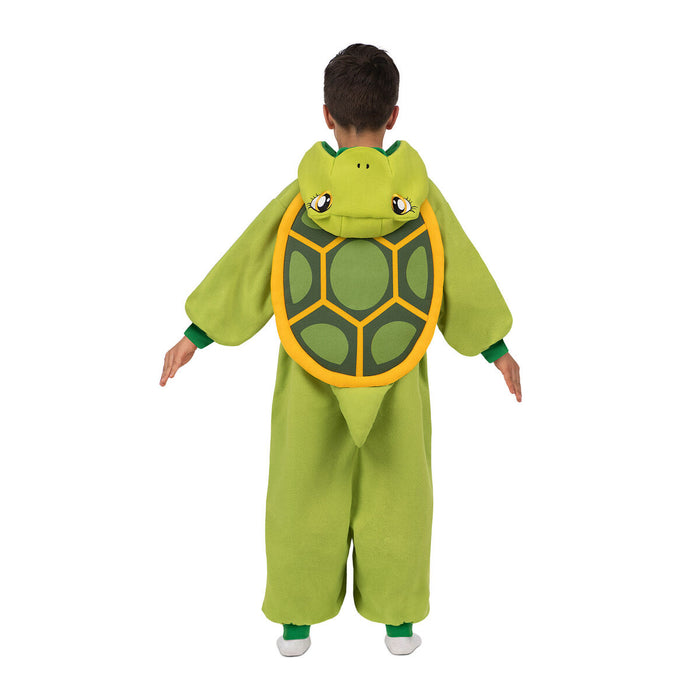 Costum Deghizare pentru Copii My Other Me Broască țestoasă Galben Verde Mărime unică (2 Piese)