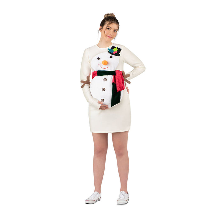 Costum Deghizare pentru Adulți My Other Me Alb Om de Zăpadă (2 Piese)