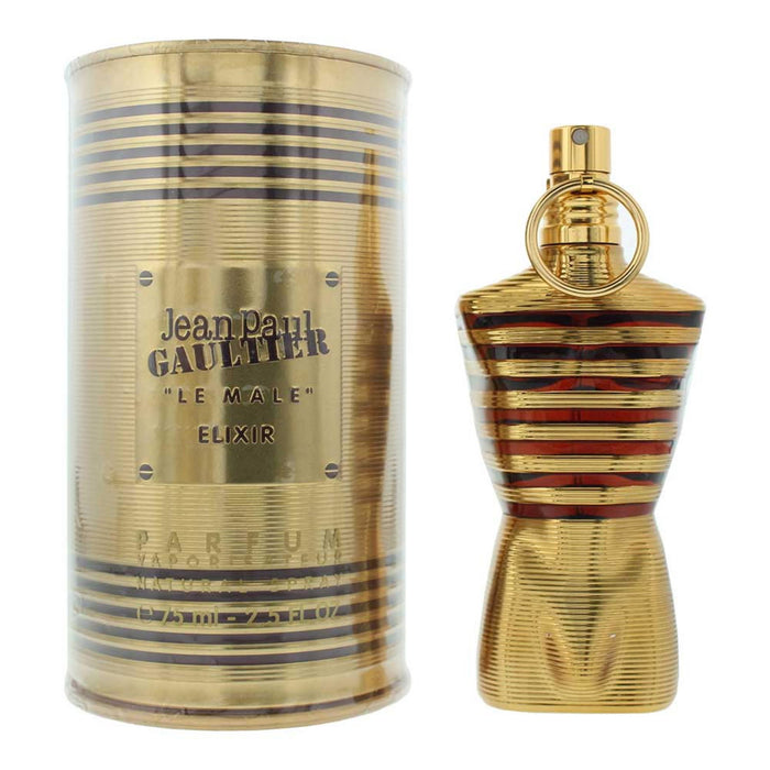 Apă de parfum Jean Paul Gaultier Le Male Elixir, pentru bărbați, 75 ml
