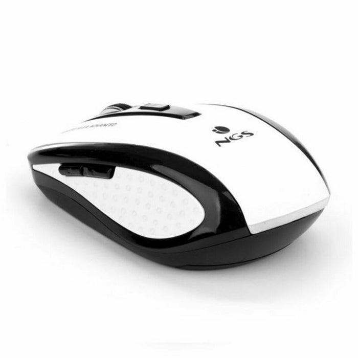 Mouse Fără Fir Optic NGS NGS-MOUSE-0898 800/1600 dpi Alb/Negru