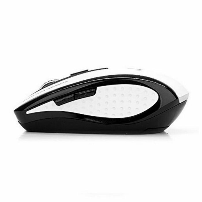 Mouse Fără Fir Optic NGS NGS-MOUSE-0898 800/1600 dpi Alb/Negru