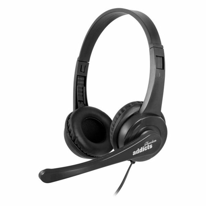 Cască cu Microfon NGS VOX505 USB 32 Ohm Negru
