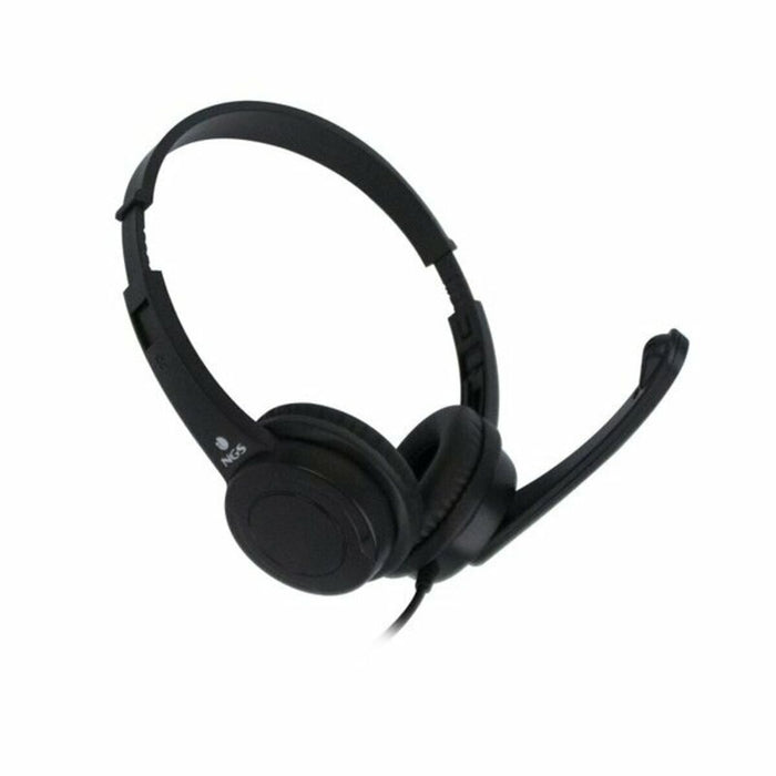 Cască cu Microfon NGS VOX505 USB 32 Ohm Negru