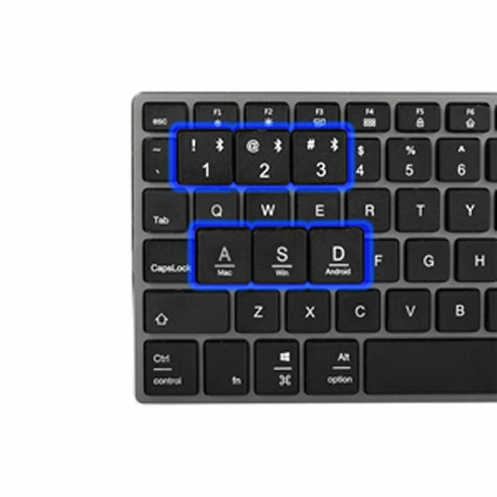 Tastatură NGS MULTI-DEVICE Gri