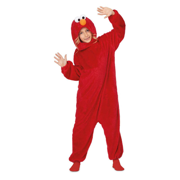 Costum Deghizare pentru Copii My Other Me Elmo Roșu Sesame Street (2 Piese)