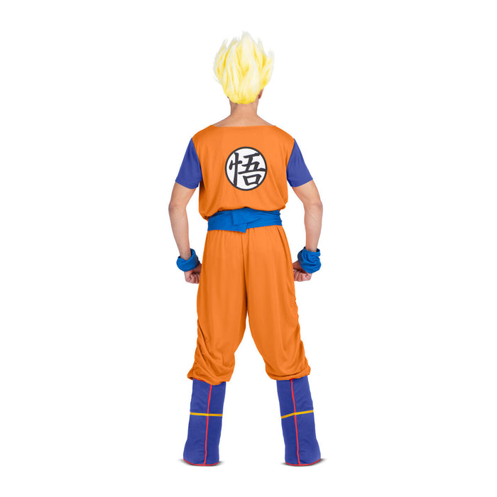 Costum Deghizare pentru Adulți My Other Me Goku Dragon Ball Albastru Portocaliu
