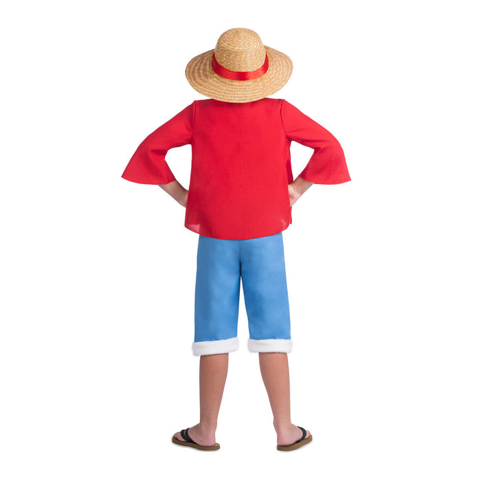 Costum Deghizare pentru Copii One Piece Luffy (5 Piese)