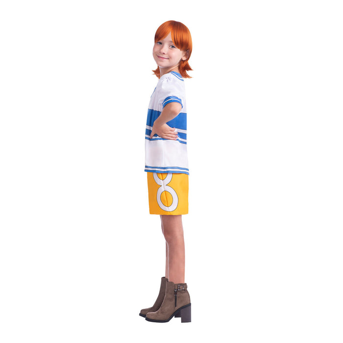 Costum Deghizare pentru Copii One Piece Nami (3 Piese)